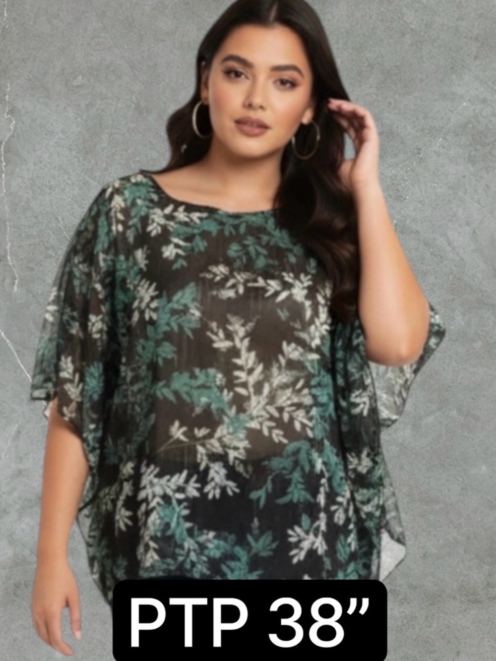 2 for $30 ✅ Plus Size Chiffon Top
